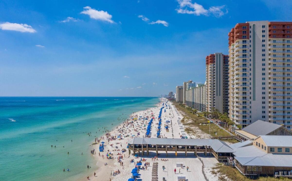 Spacious 2-Bedroom Condo Beachfront Resort! By Dolce Vita Getaways Pcb! Panama City Beach Zewnętrze zdjęcie